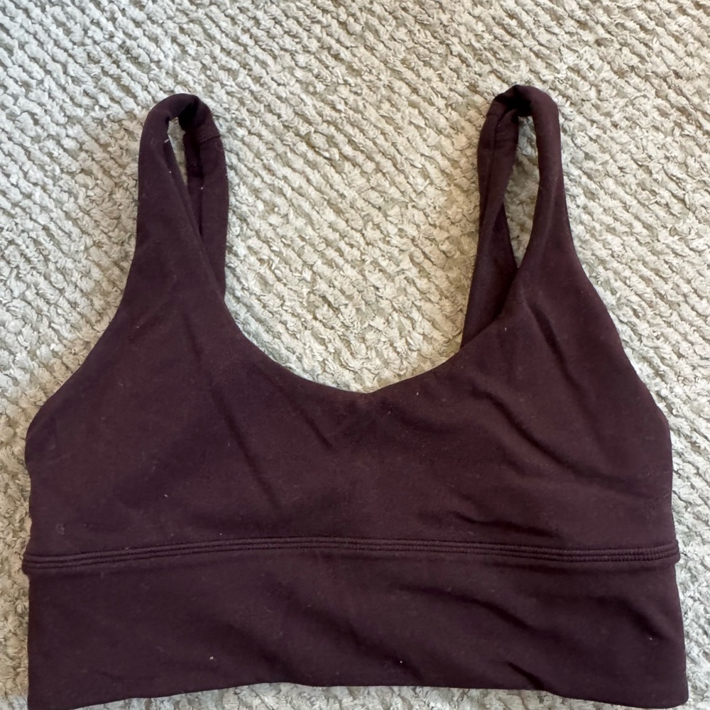 Lululemon Scoop Brown Sports Bra